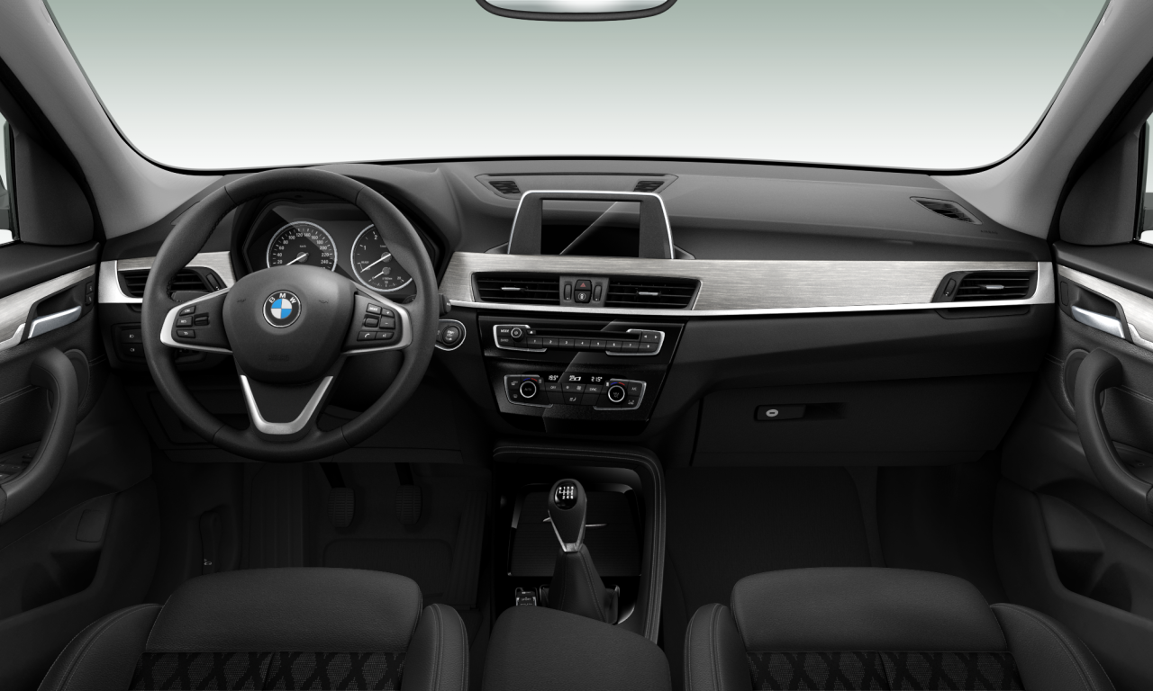 Interior of 2016 BMW X1 sDrive16d (F48), VIN WBAHT510405E79743