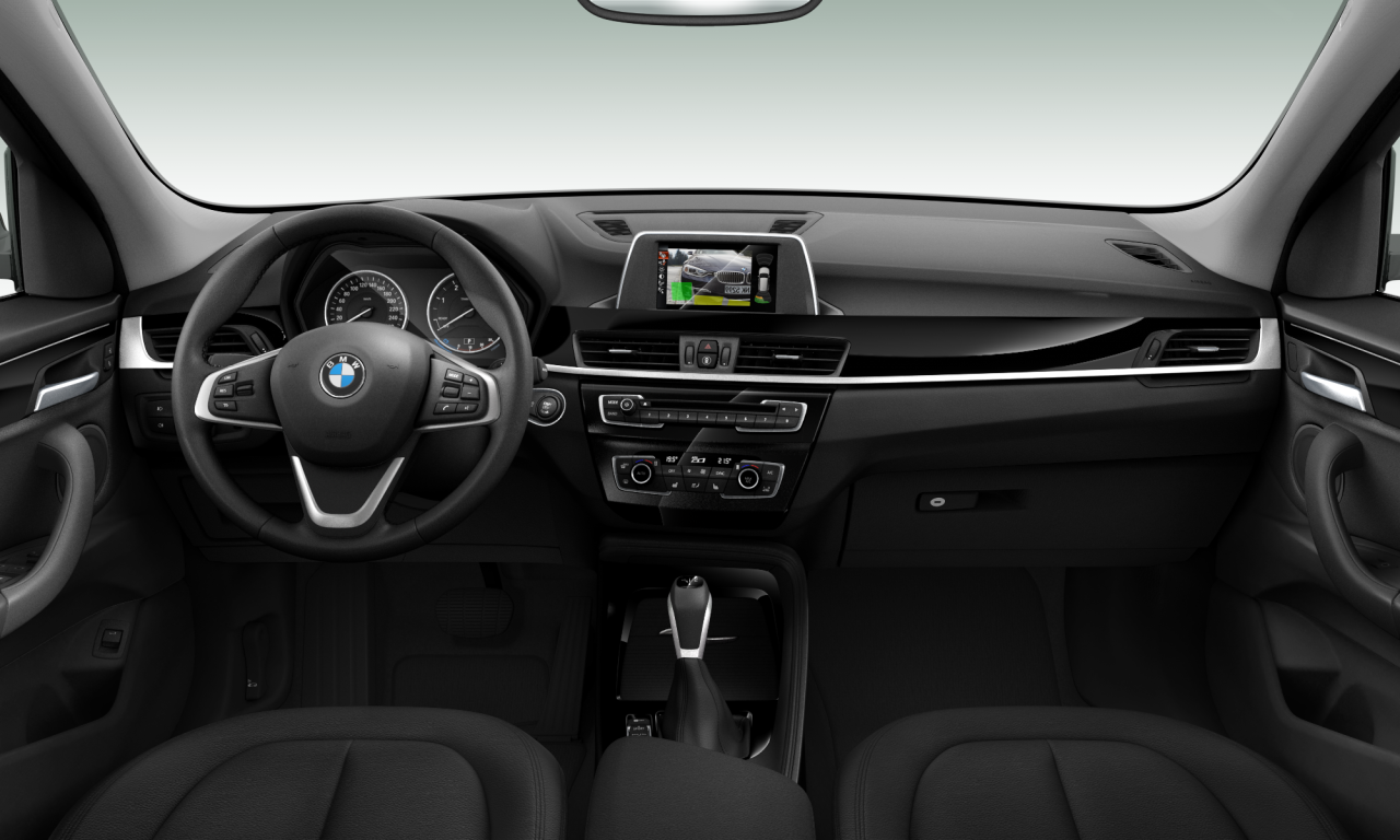 Interior of BMW X1 sDrive18d (F48), VIN WBAHT720705D98066