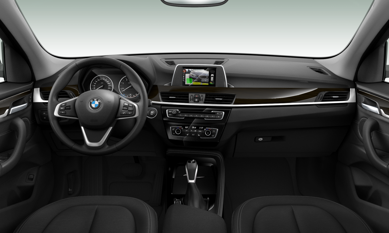 Interior of BMW X1 sDrive18d (F48), VIN WBAHT72070P910796