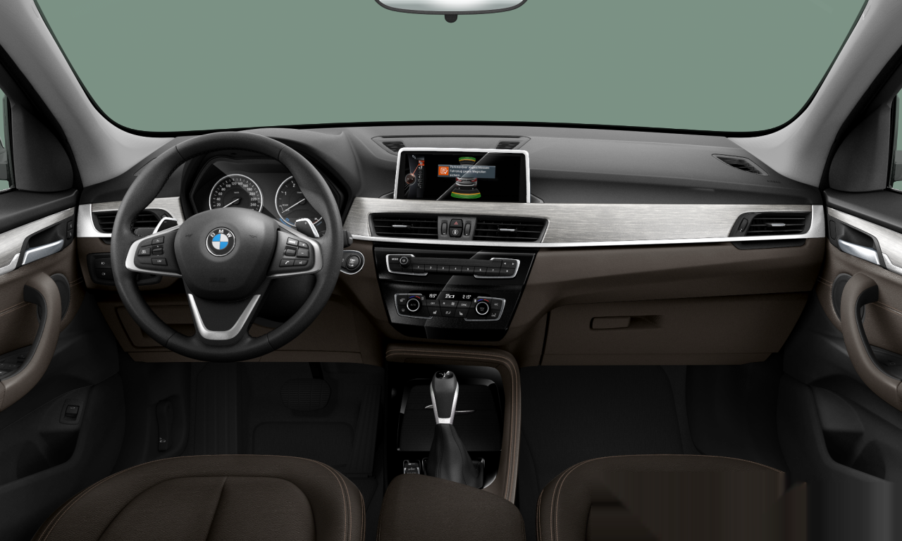 Interior of BMW X1 xDrive18d (F48), VIN WBAHT910905F27079