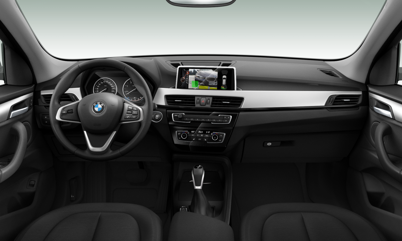 Interior of BMW X1 xDrive18d (F48), VIN WBAHT9109G5E61157
