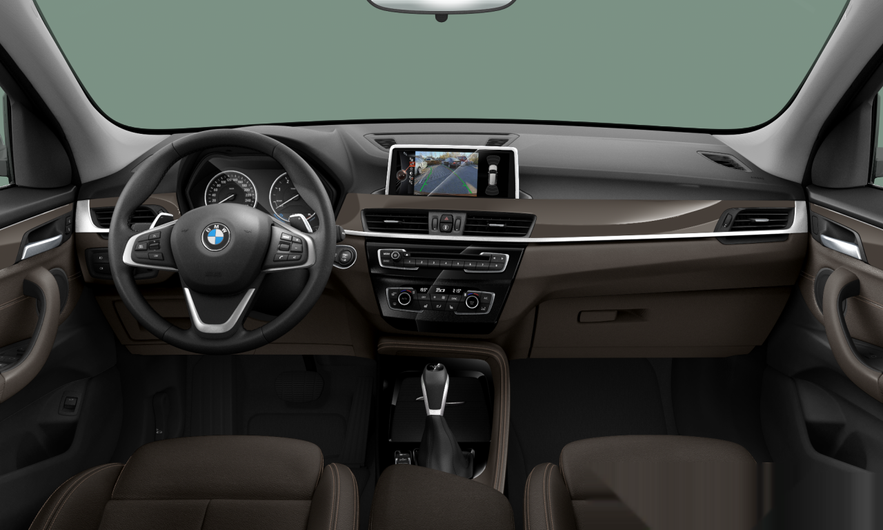Interior of BMW X1 xDrive20d (F48), VIN WBAHU310905H49468