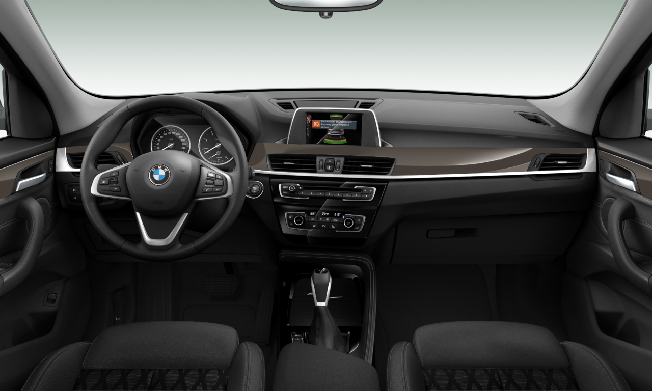 Interior of BMW X1 xDrive25d (F48), VIN WBAHU510705H94243