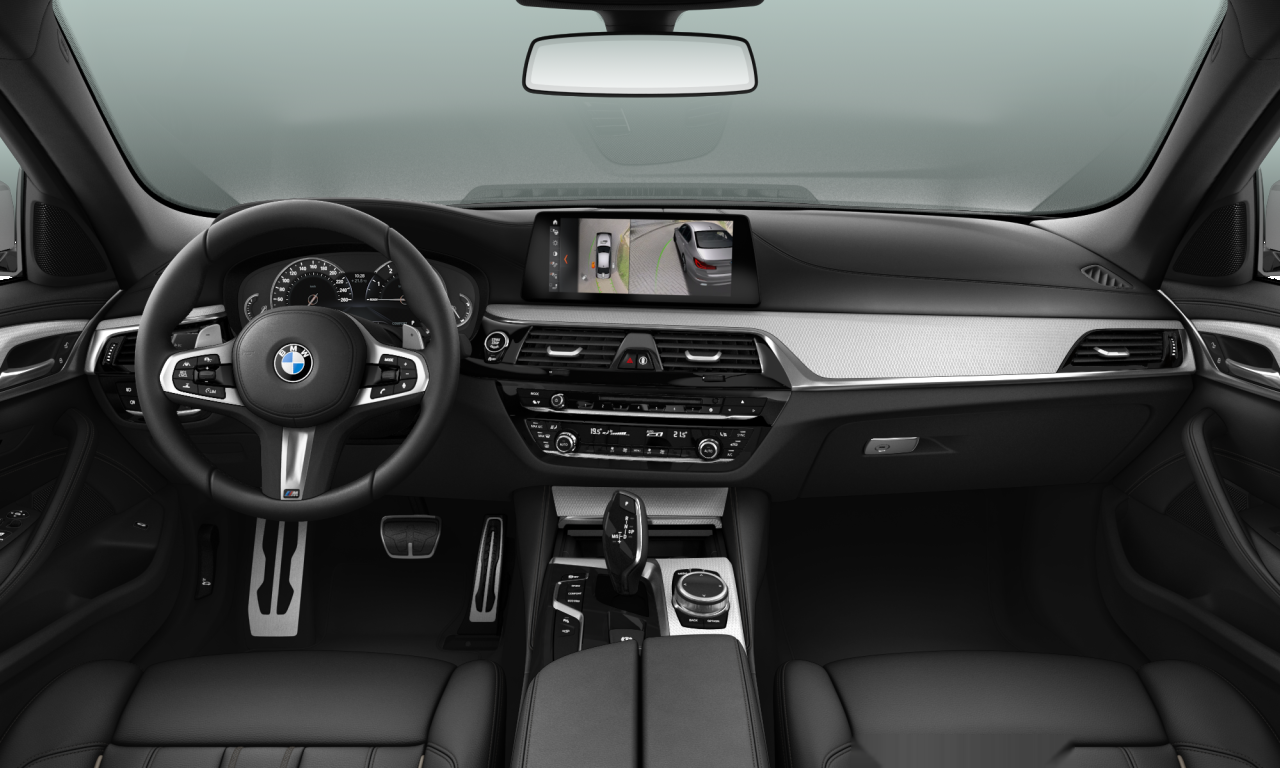 Interior of BMW 520i (G30), VIN WBAJA12030BT82823