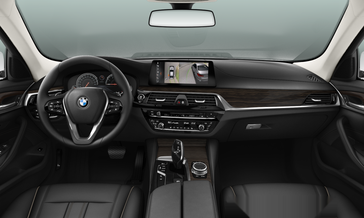 Interior of BMW 520i (G30), VIN WBAJA12050BJ20091