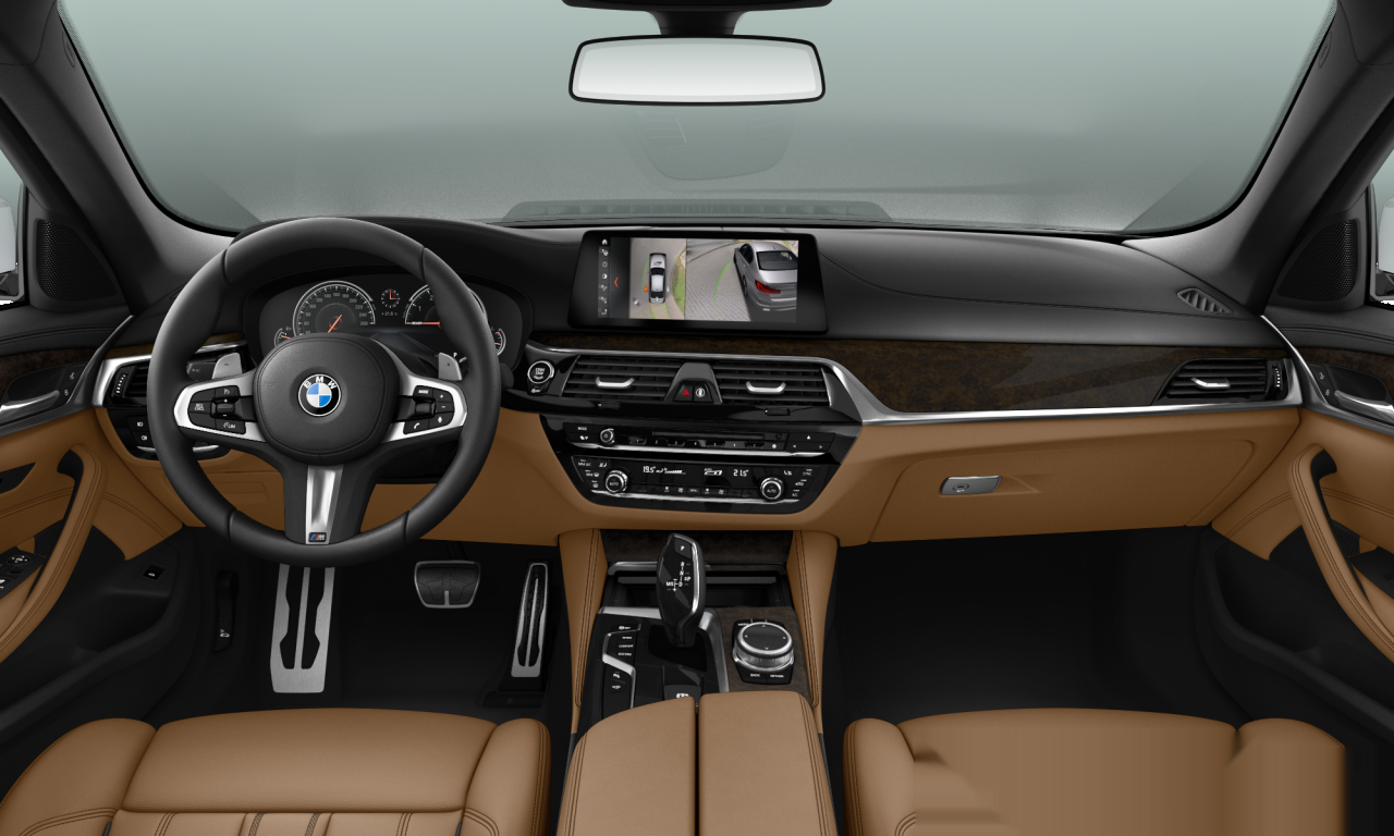 Interior of BMW 530i (G30), VIN WBAJA5105JG876713