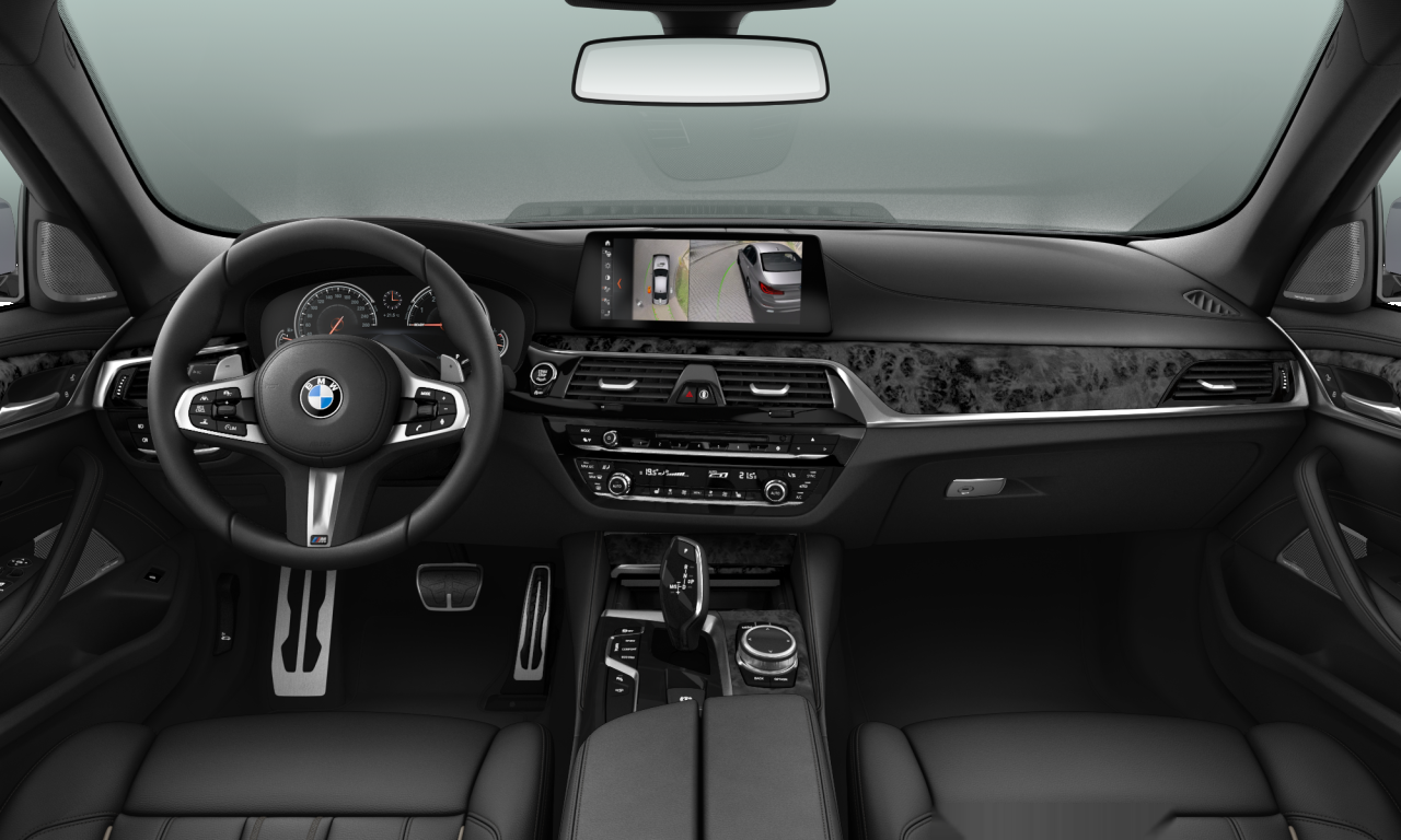 Interior of BMW 530i (G30), VIN WBAJA52010WC07571