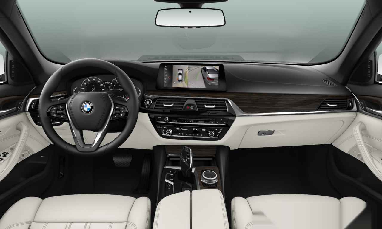 Interior of BMW 530i (G30), VIN WBAJA5C30HG895428