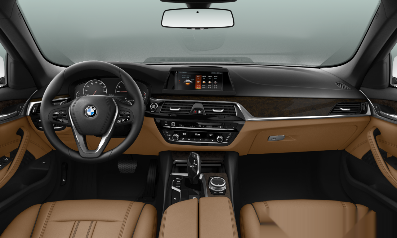 Interior of BMW 530i (G30), VIN WBAJA5C35HG456418