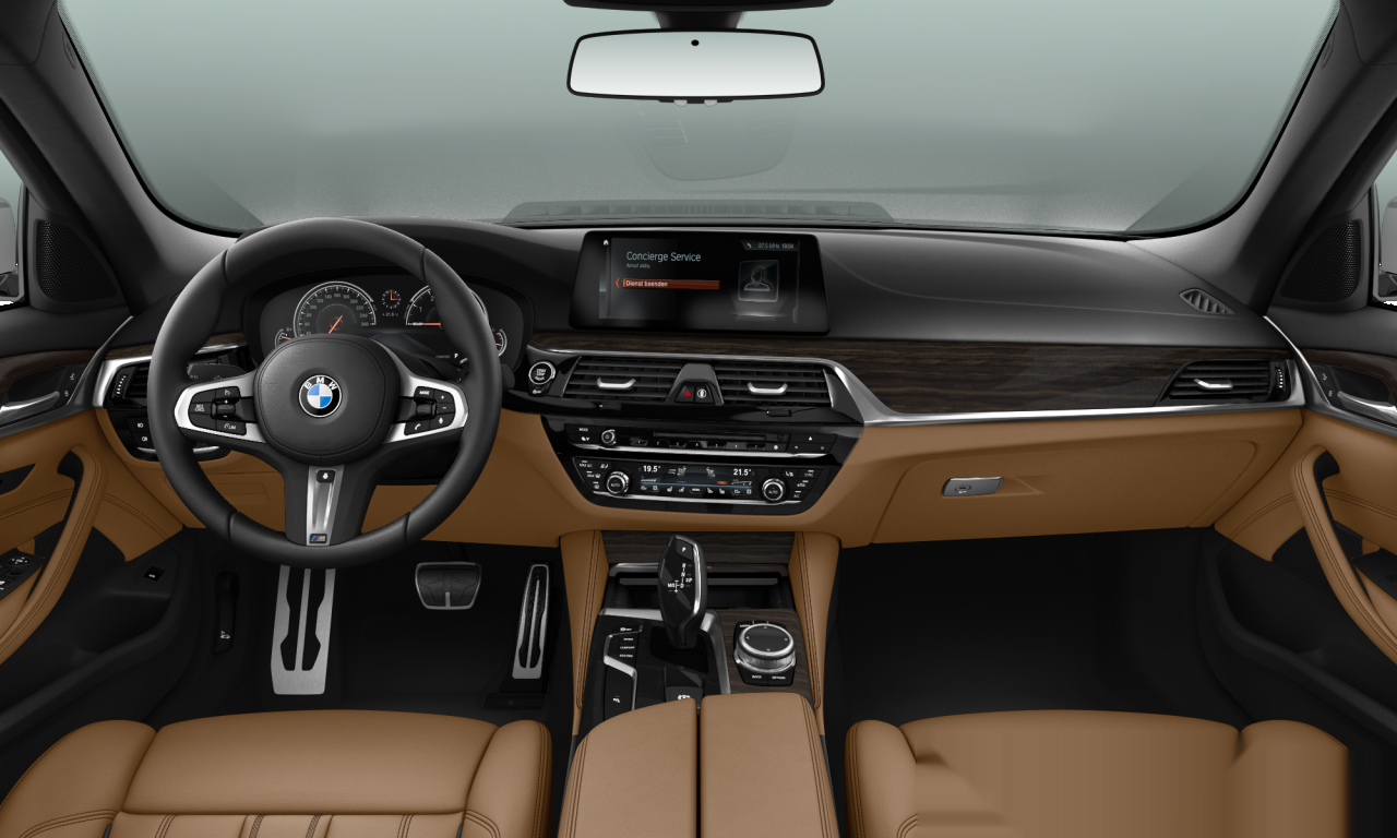 Interior of BMW 530i xDrive (G30), VIN WBAJA7C36HG906766