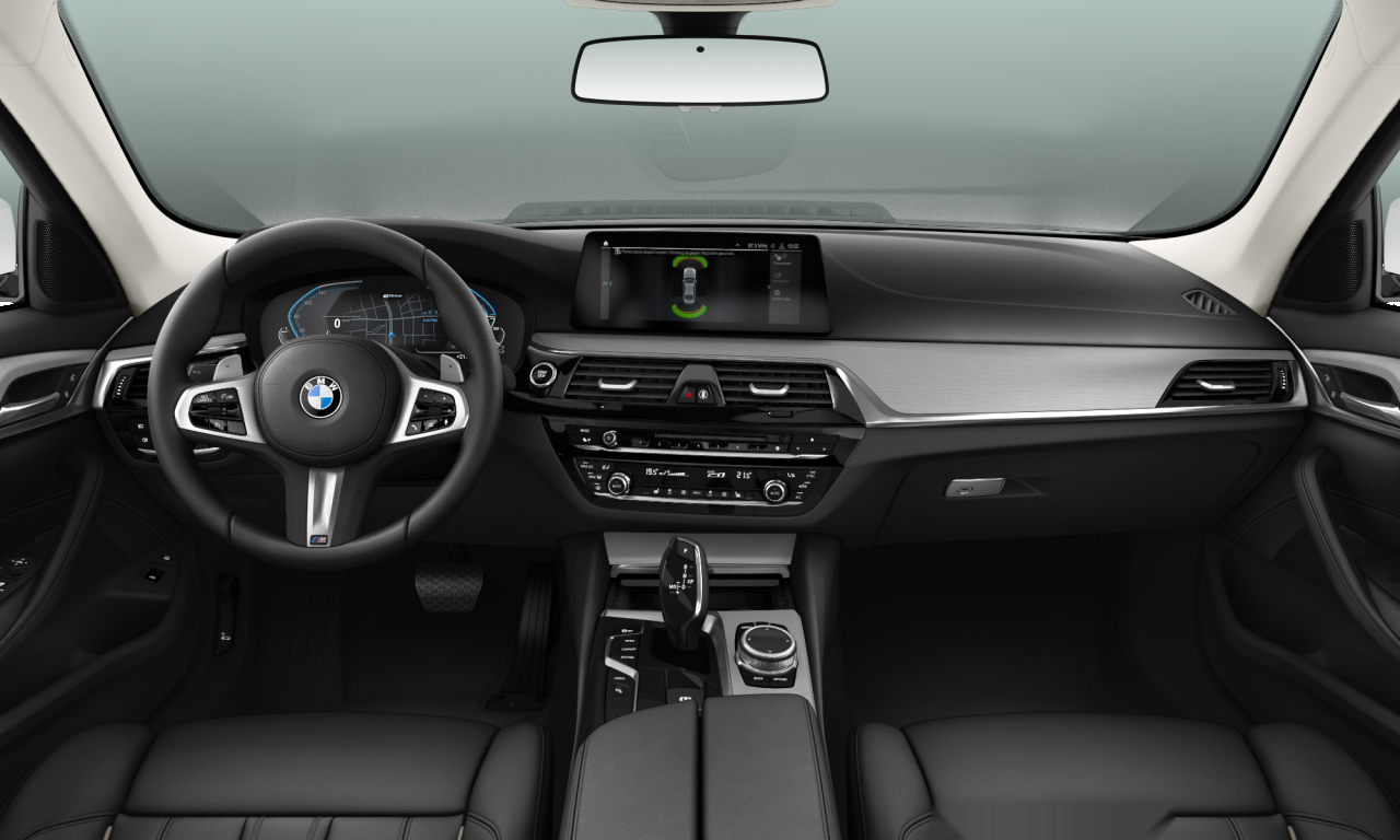 Interior of BMW 530e iPerformance (G30), VIN WBAJA91070GJ02033