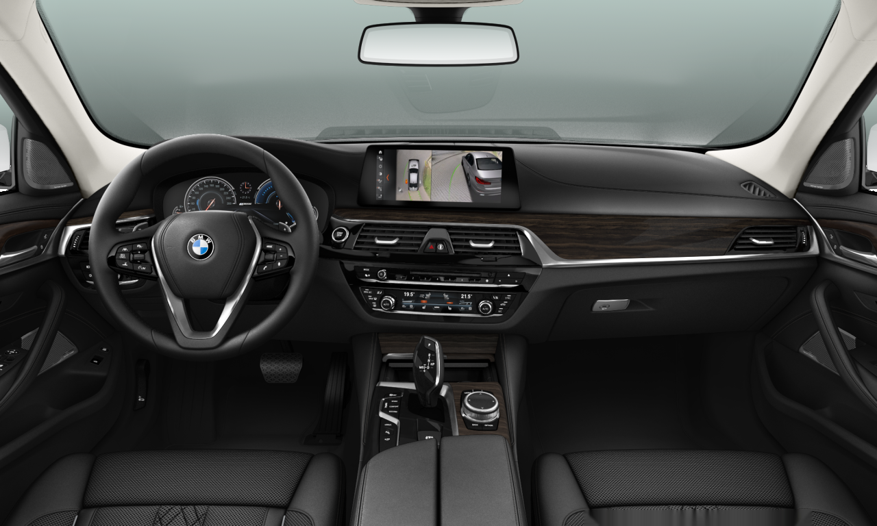 Interior of BMW 530e iPerformance (G30), VIN WBAJA92000G989859