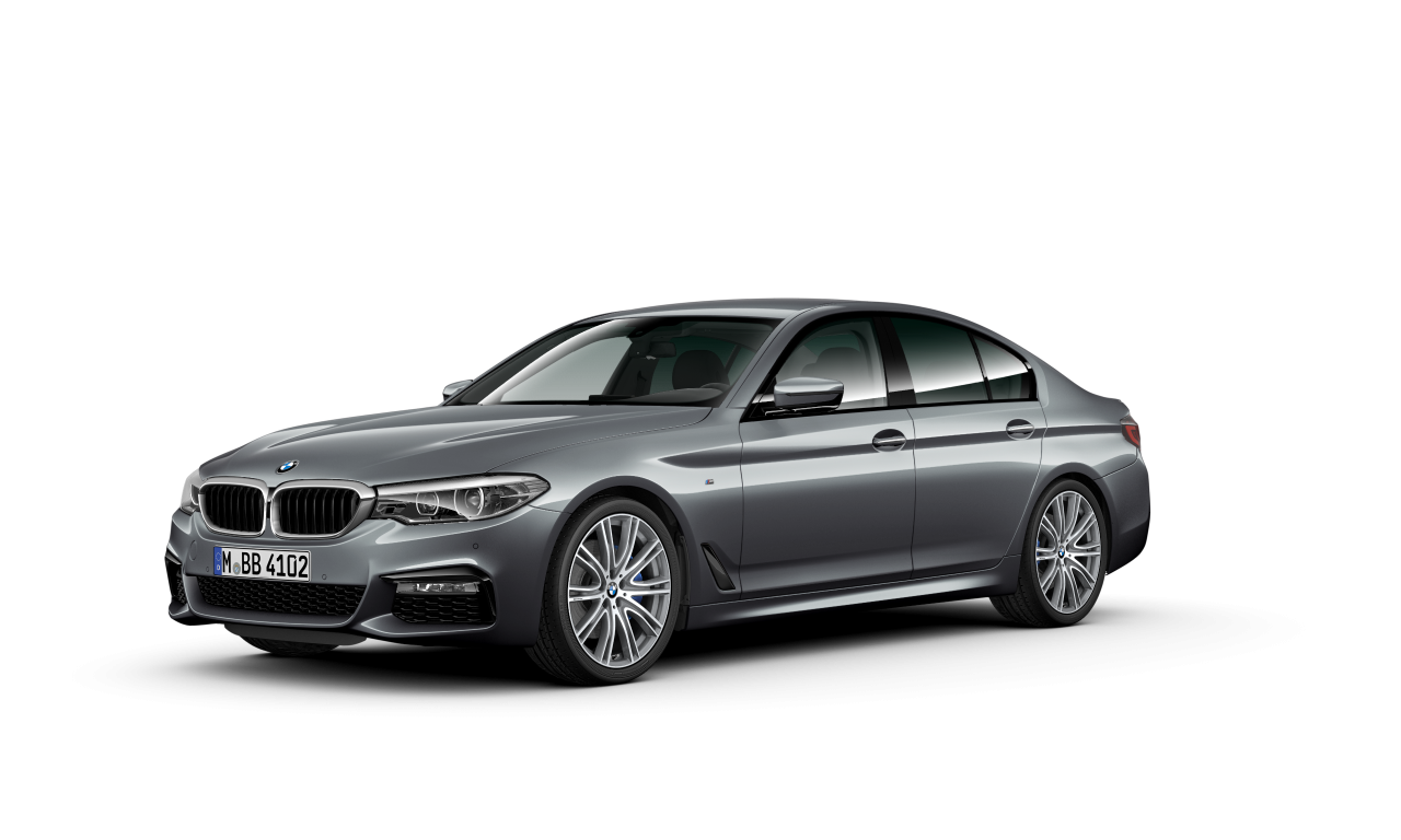 Exterior of 2018 BMW 540i xDrive (G30), VIN WBAJB52000WC69573