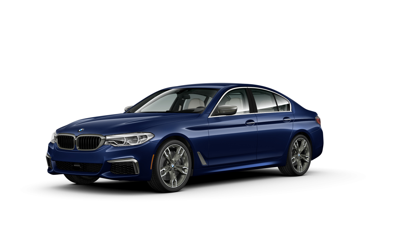 Exterior of BMW M550i xDrive (G30), VIN WBAJB9C57JB035387