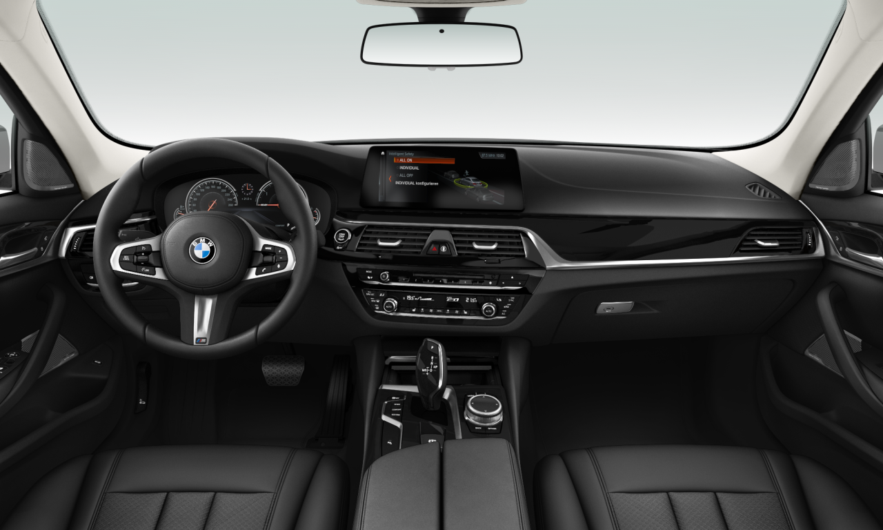 Interior of BMW 520d (G30), VIN WBAJC31000G464969