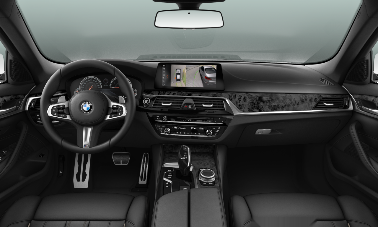Interior of 2017 BMW 520d (G30), VIN WBAJC32050G865609