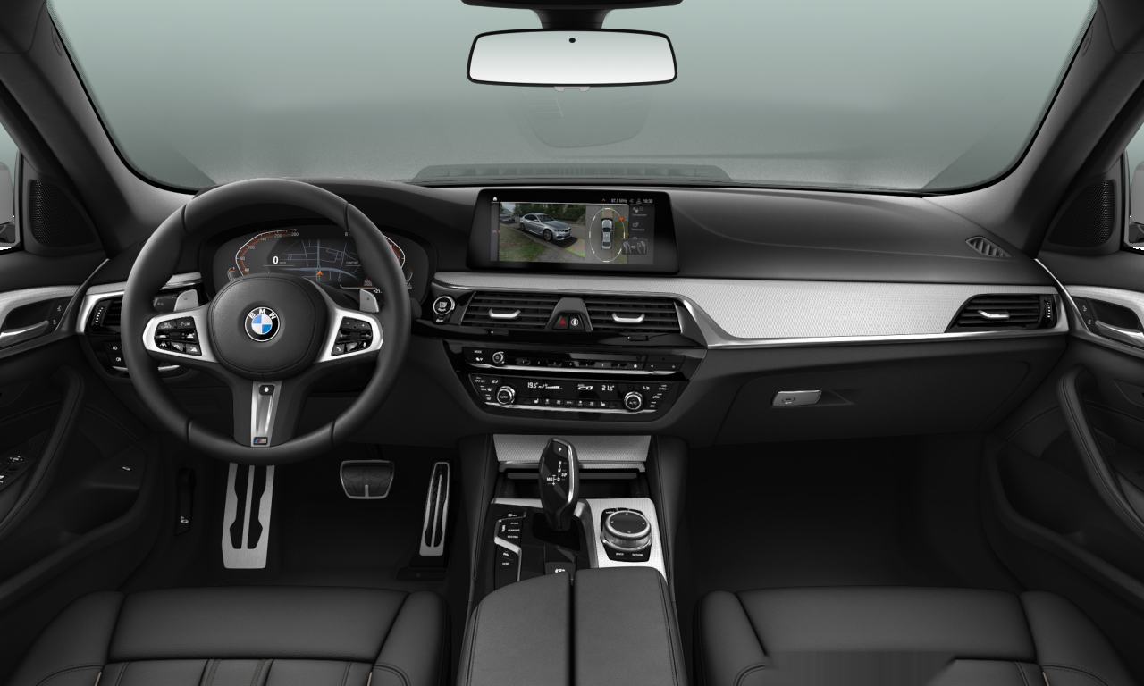 Interior of BMW 530d (G30), VIN WBAJC91010CD67762