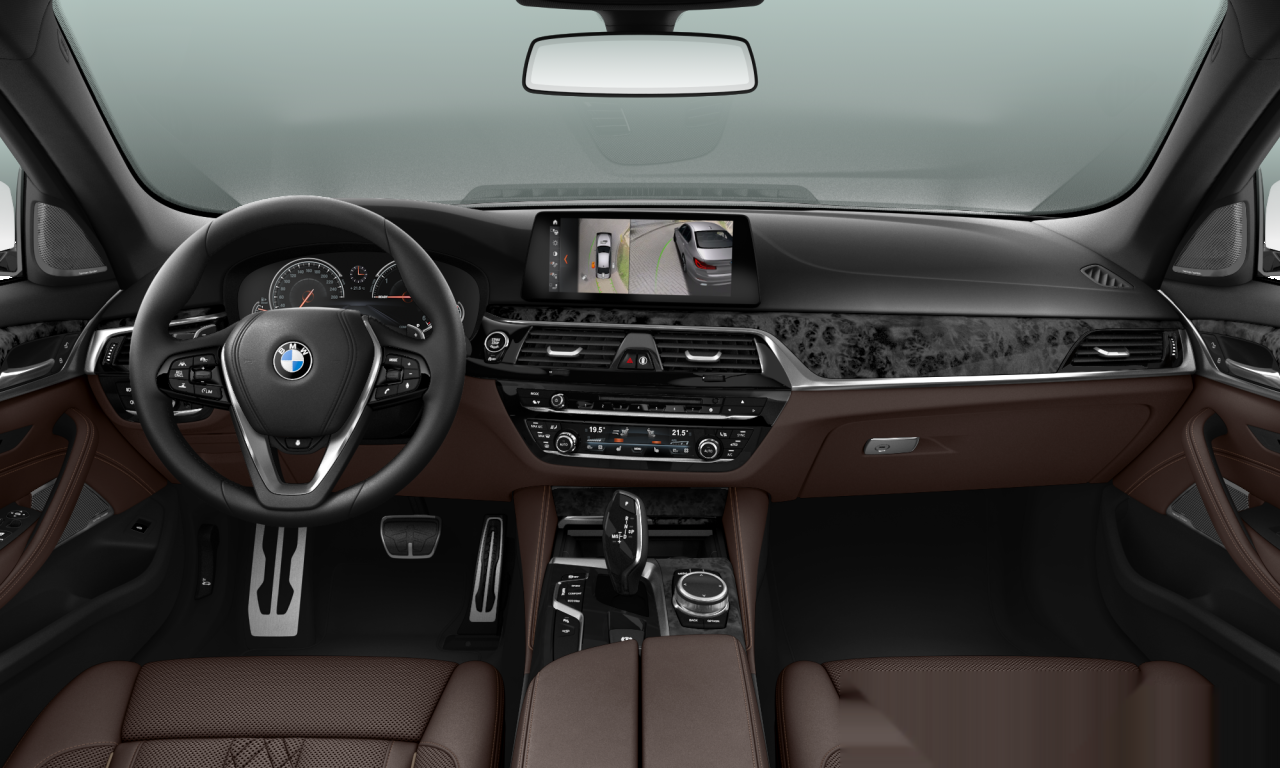 Interior of BMW 530d (G30), VIN WBAJC9106HG942665