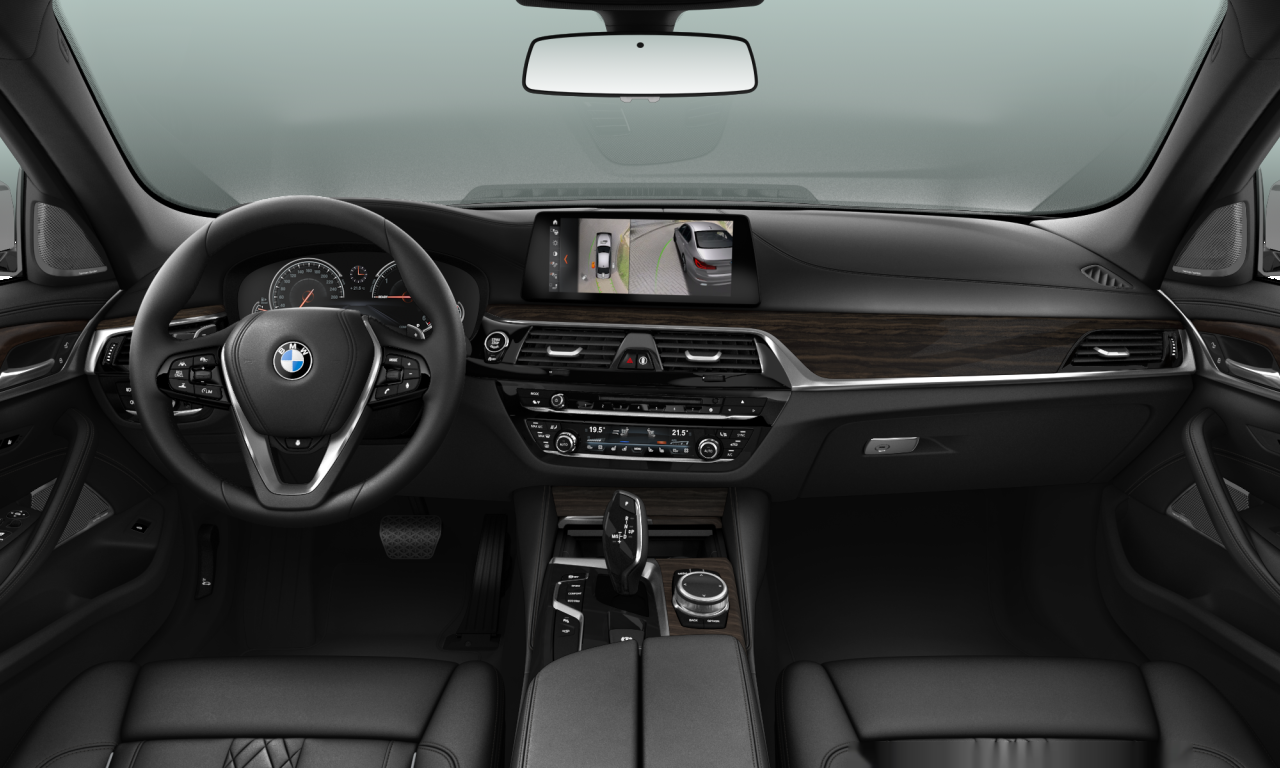 Interior of 2017 BMW 530d xDrive (G30), VIN WBAJD11060G882745