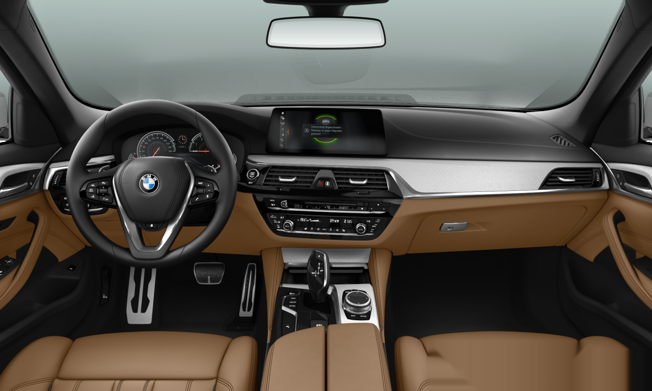 Interior of BMW 530i (G30), VIN WBAJD3102JWC12874