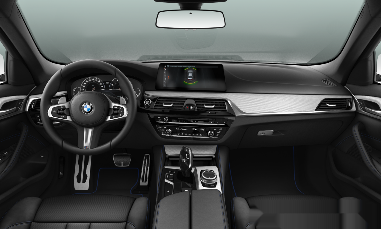 Interior of BMW 520d EfficientDynamics Edition (G30), VIN WBAJE310X0G624785