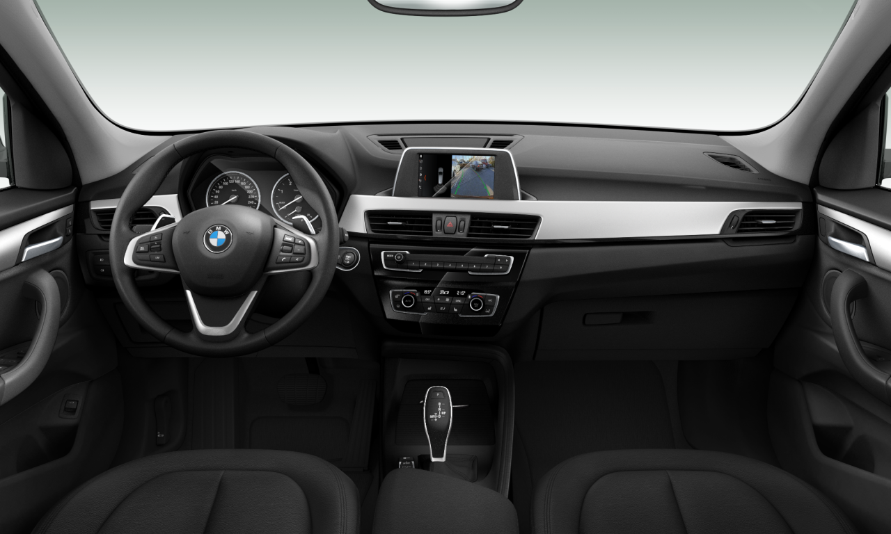 Interior of BMW X1 xDrive20d (F48), VIN WBAJJ1101JEF62418