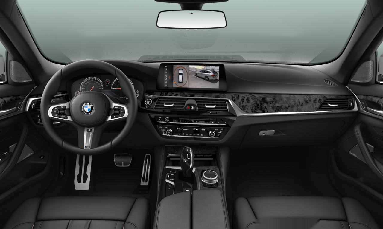 Interior of BMW 530i (G31), VIN WBAJL31020B170051