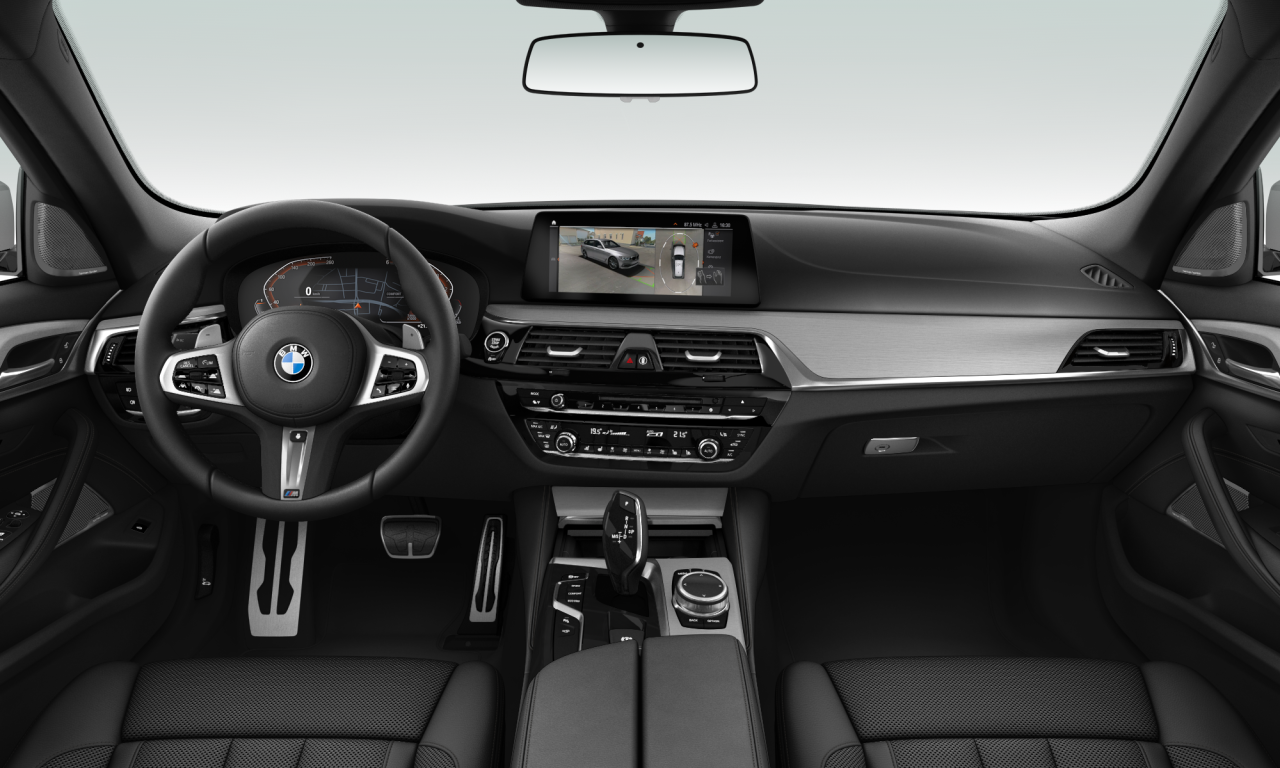 Interior of BMW 530d xDrive (G31), VIN WBAJN51020B473417