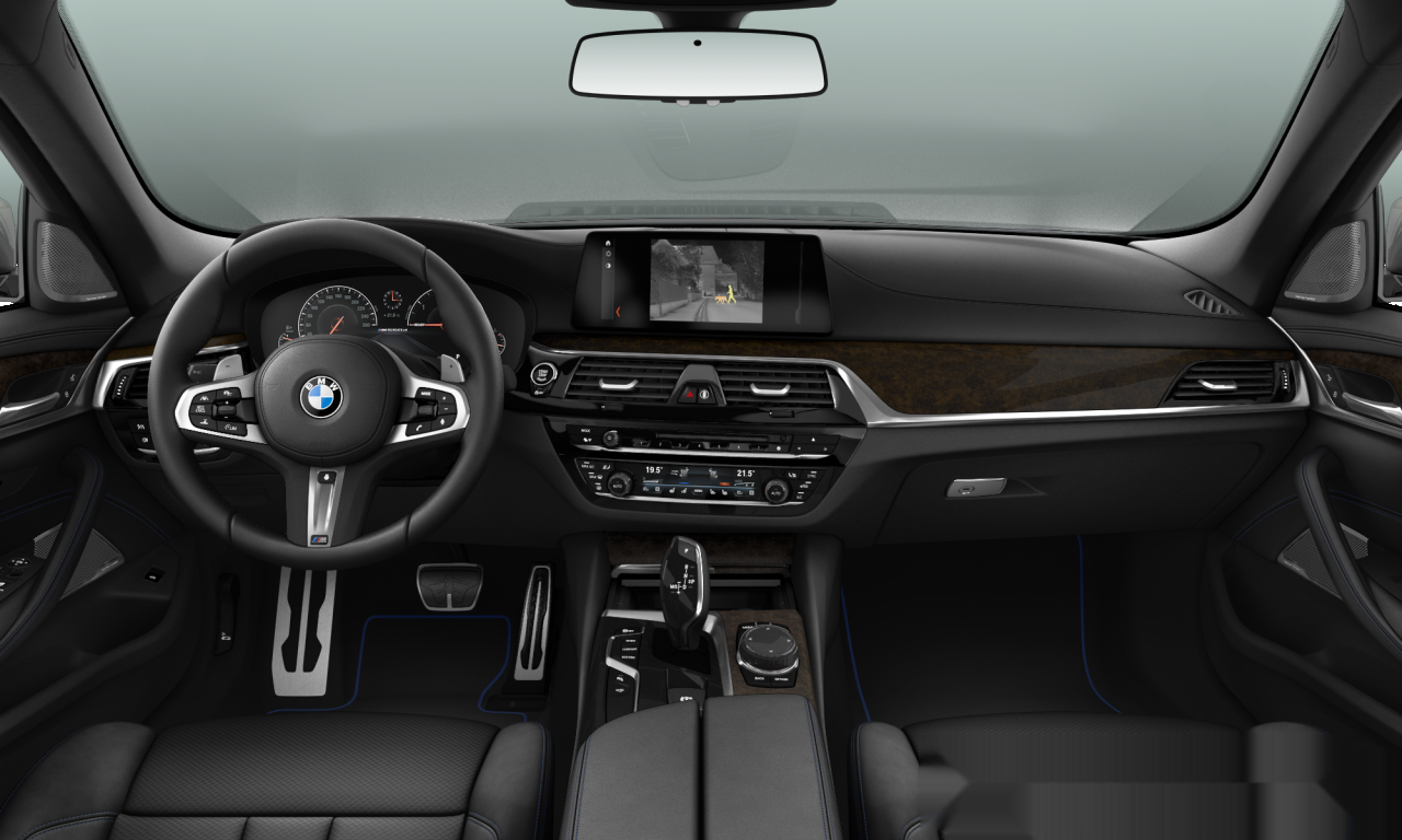 Interior of BMW M550d xDrive (G31), VIN WBAJN91070BN94144