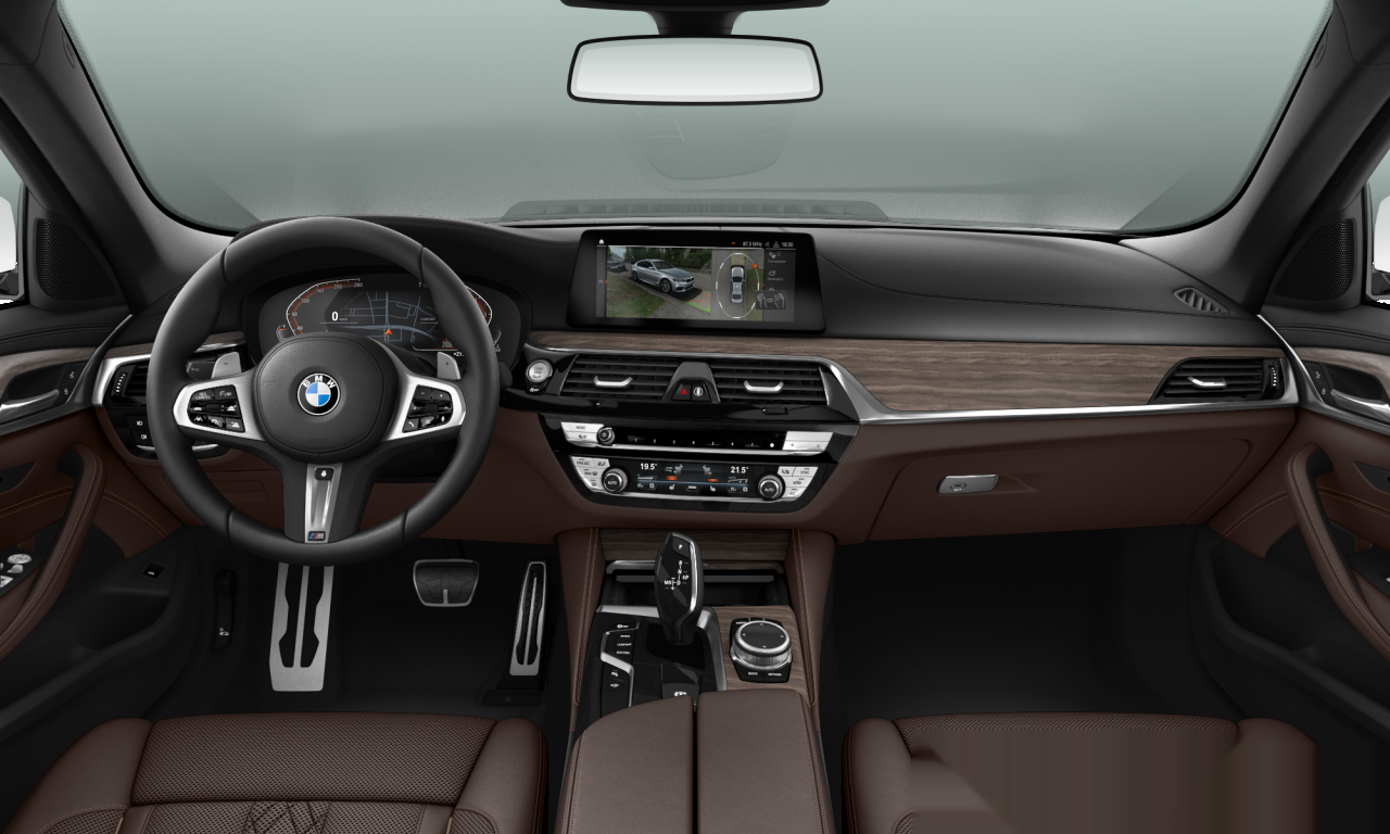 Interior of BMW 530i (G30), VIN WBAJR5100LCD56585