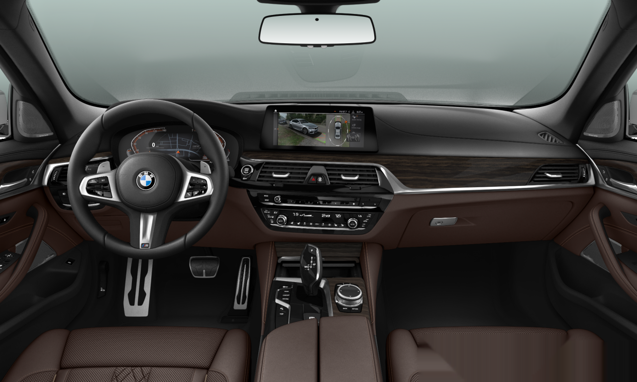 Interior of BMW 540i (G30), VIN WBAJS1C02LCE01939