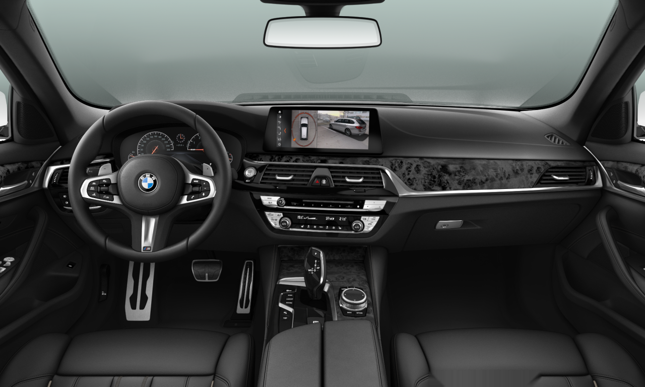 Interior of BMW 530i (G31), VIN WBAJT32070GM36603