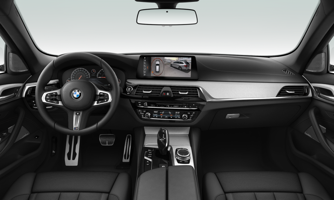 Interior of BMW 530i xDrive (G31), VIN WBAJT5108KBU74841