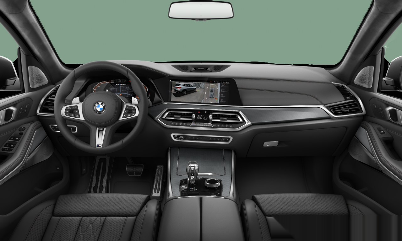 Interior of BMW X5 M50i (G05), VIN WBAJU41040LE44849