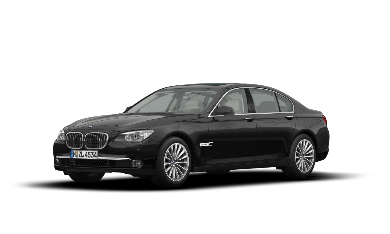 Exterior of 2008 BMW 750i (F01), VIN WBAKA81070CY31249