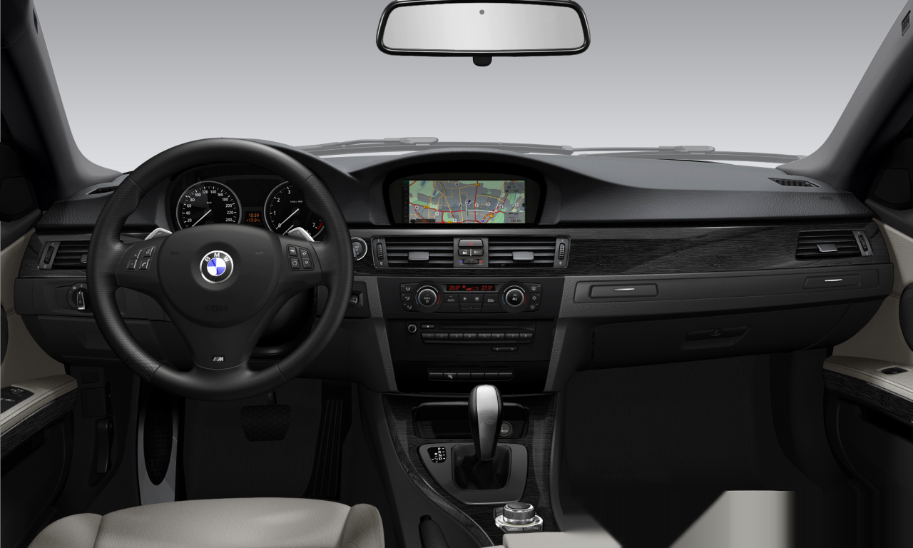 Interior of 2011 BMW 325i (E92 (MUE)), VIN WBAKE32090E772909