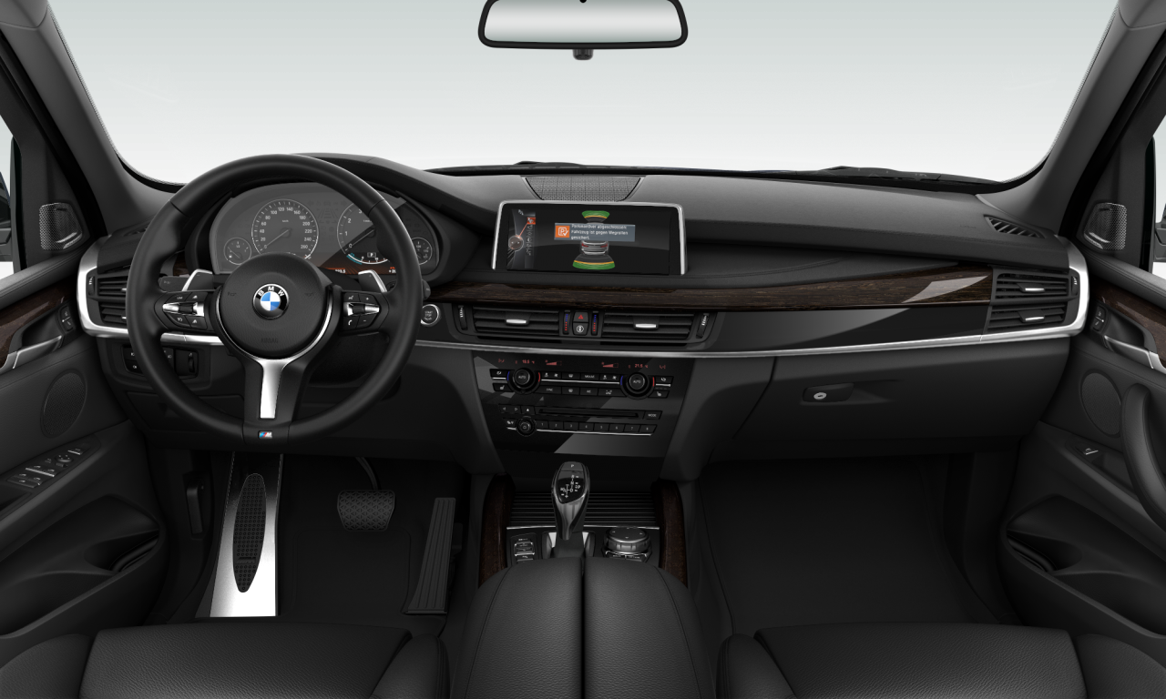 Interior of BMW X5 xDrive50i (F15), VIN WBAKR620X00M99630