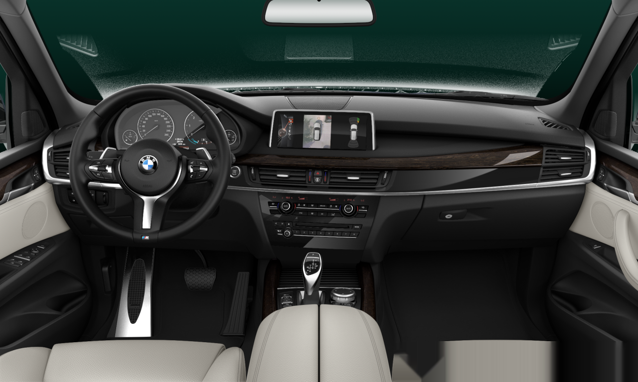 Interior of BMW X5 sDrive25d (F15), VIN WBAKS020000H91999