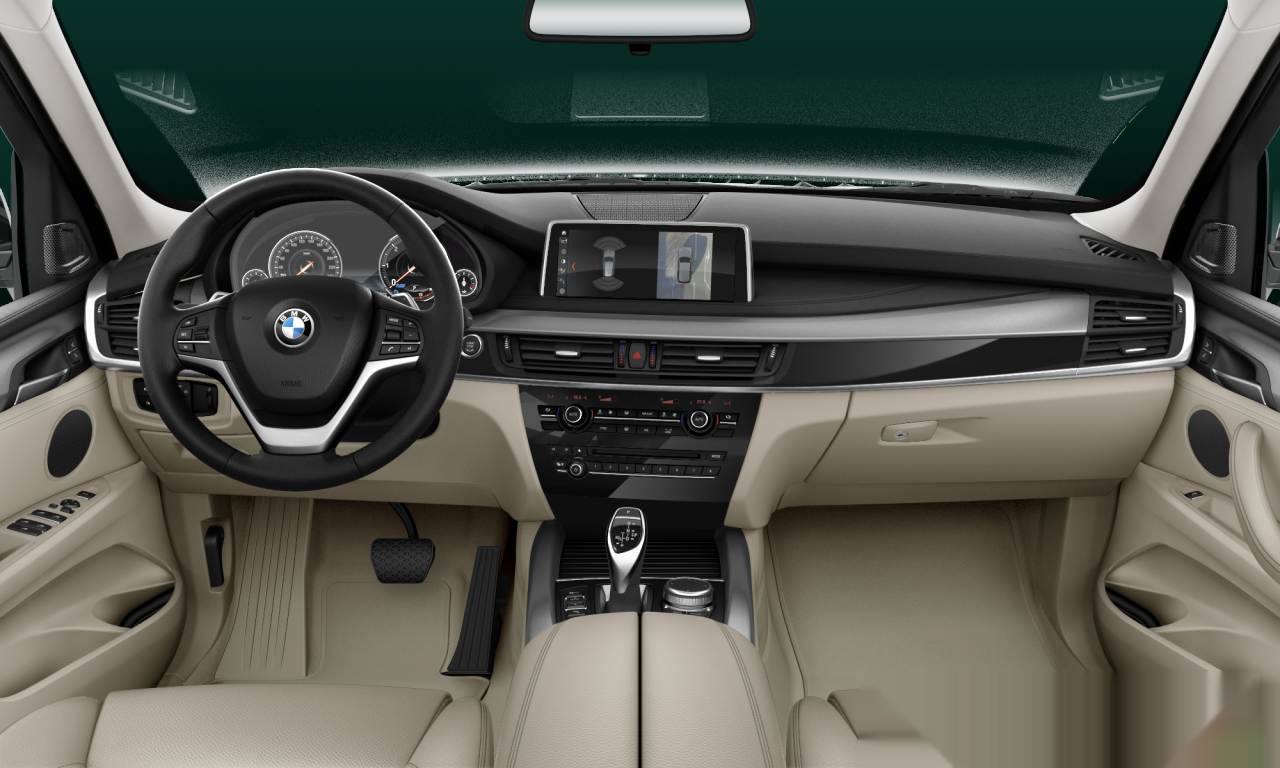 Interior of BMW X5 xDrive30d (F15), VIN WBAKS4103J0Y70235