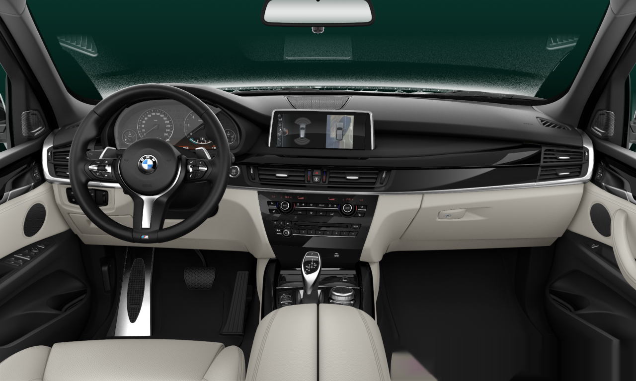 Interior of BMW X5 xDrive30d (F15), VIN WBAKS410X00R93092