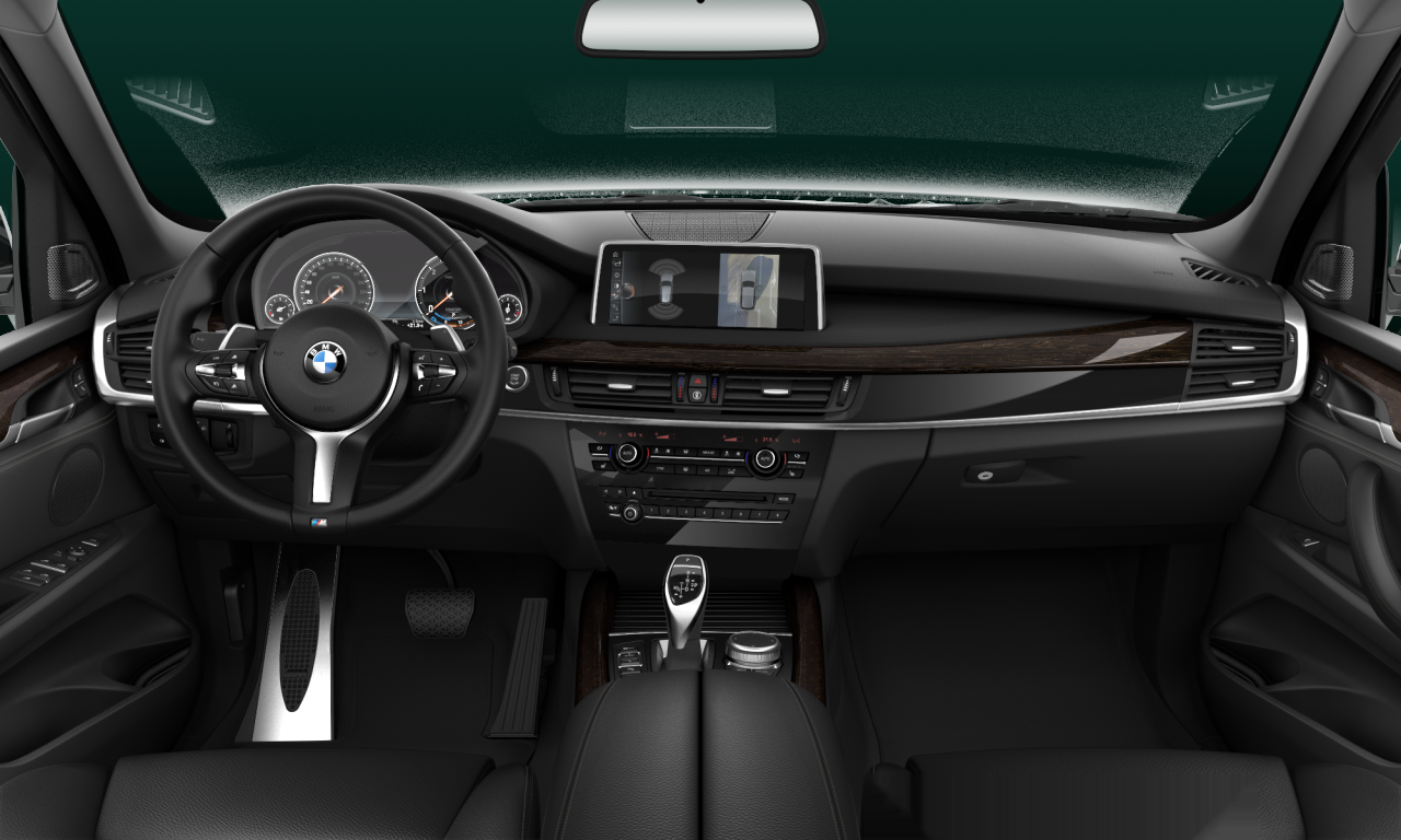 Interior of BMW X5 xDrive30d (F15), VIN WBAKS420000J70007