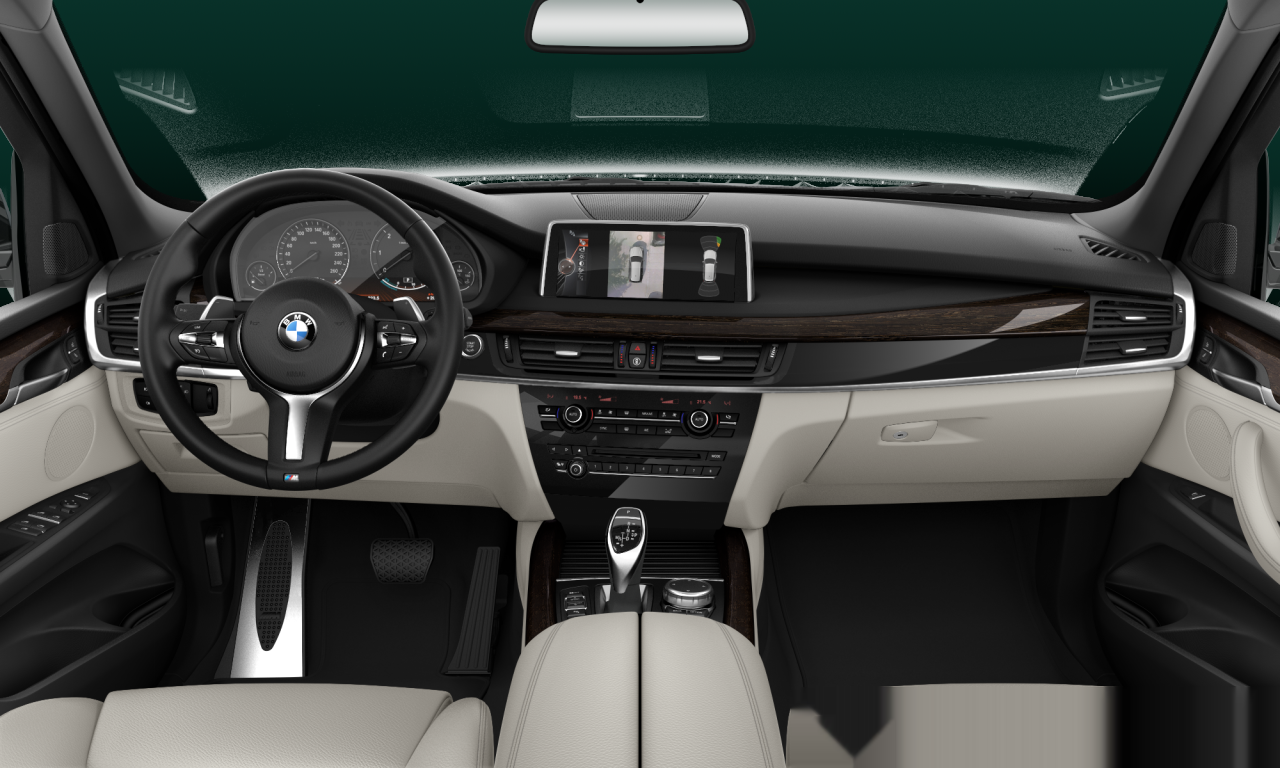 Interior of BMW X5 xDrive30d (F15), VIN WBAKS420200J51085