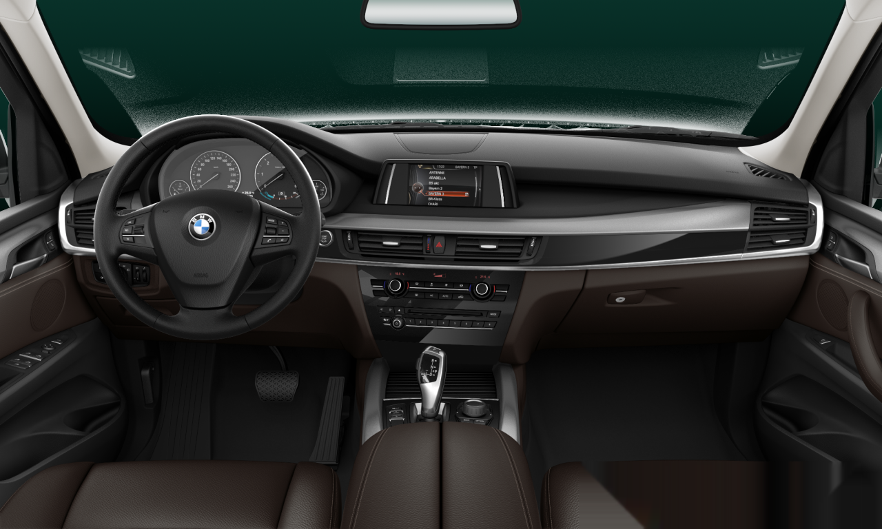 Interior of BMW X5 xDrive30d (F15), VIN WBAKS420200J61034