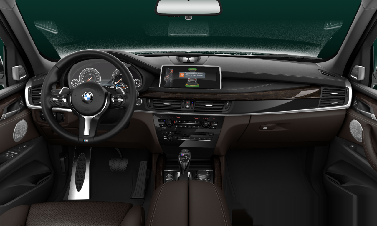 Interior of BMW X5 M50d (F15), VIN WBAKS810400H91651