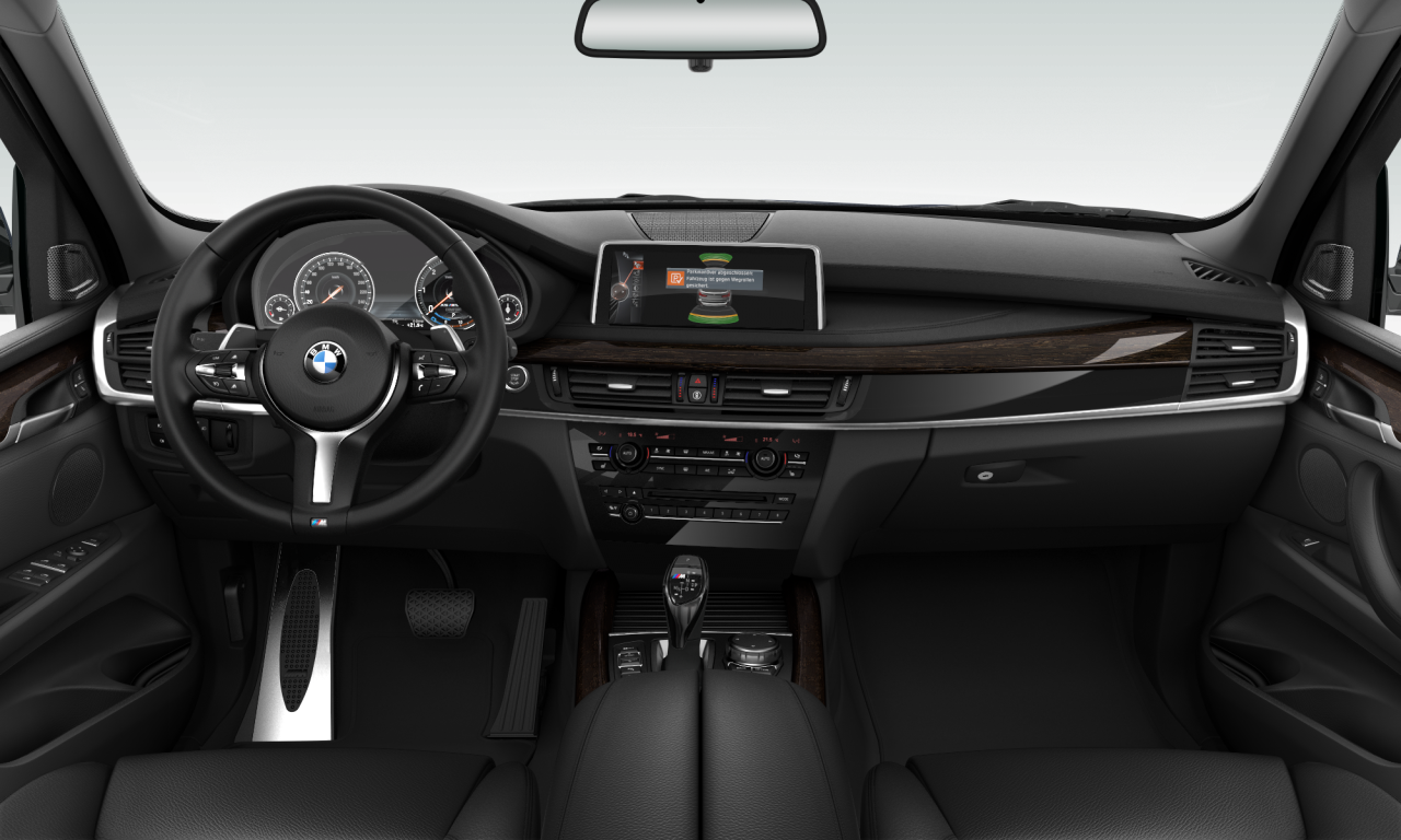 Interior of BMW X5 M50d (F15), VIN WBAKS820900G67907