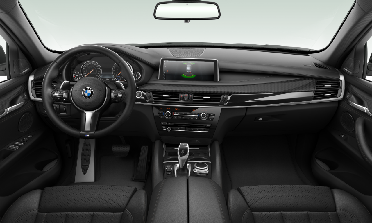 Interior of BMW X6 xDrive30d (F16), VIN WBAKV210500Z82335