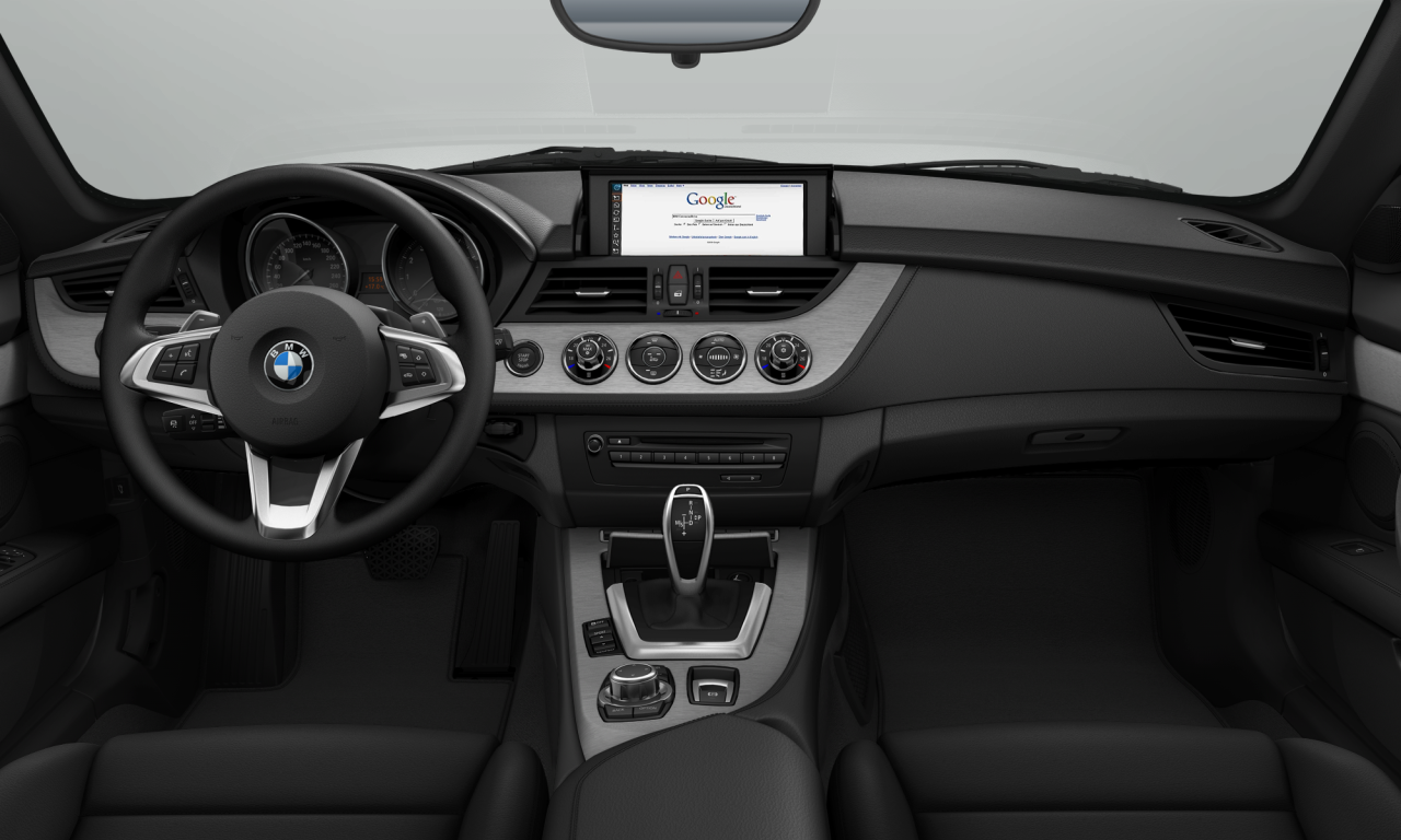 Interior of 2012 BMW Z4 sDrive20i (E89), VIN WBALL31010E984960