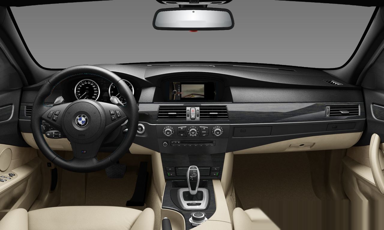 Interior of BMW 530i (E60 (MUE)), VIN WBANU91060CT28788