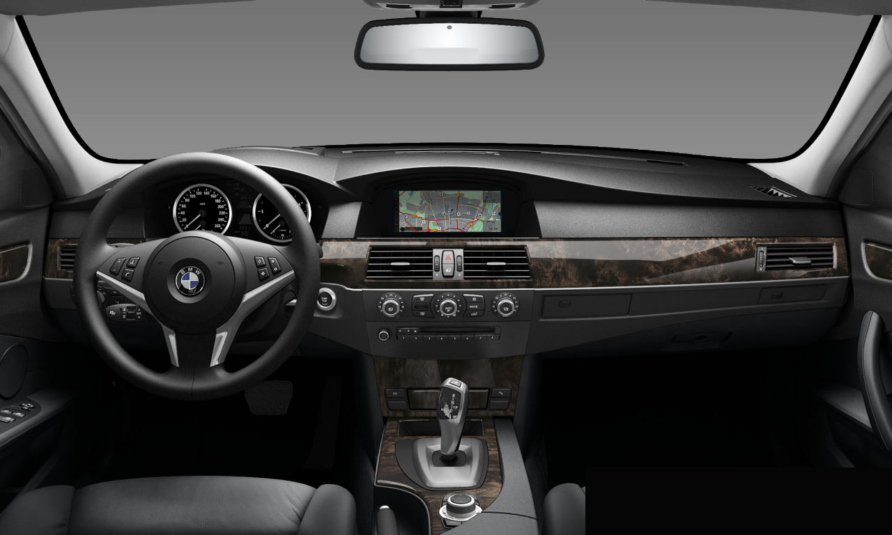 Interior of 2009 BMW 520d (E60 (MUE)), VIN WBANX310X0C178771