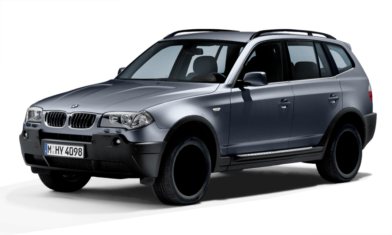 Exterior of 2005 BMW X3 3.0d (E83), VIN WBAPB51050WD46014